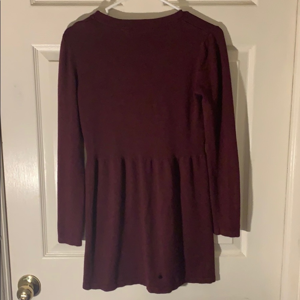 Survival maroon sweater size medium